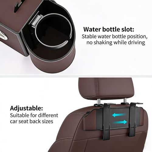 Multifunctional Car Seat Back Storage Box