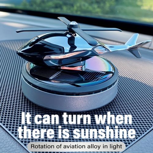 Solar-powered car fragrance