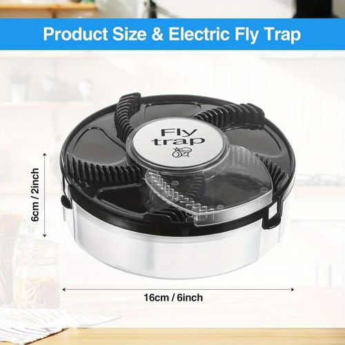 Indoor automatic fly trap