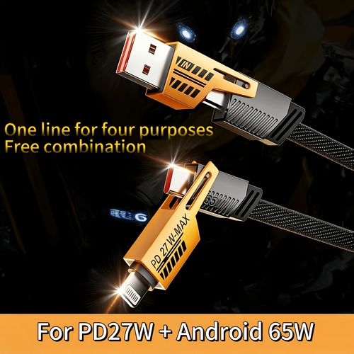 Multi-function fasst charging cable