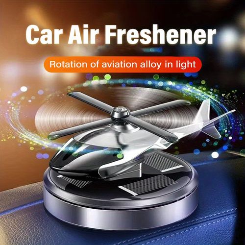 Solar-powered car fragrance