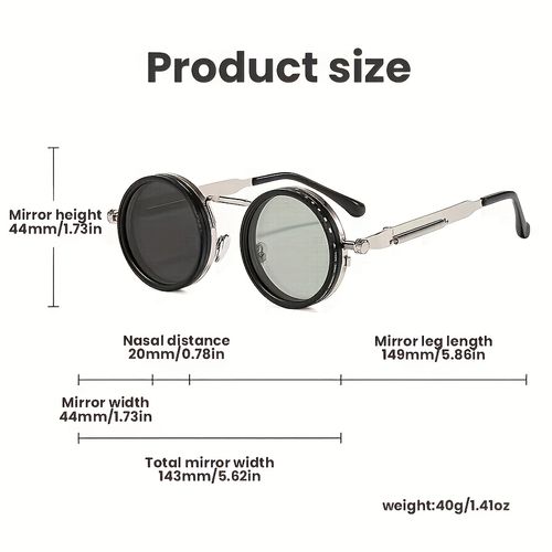 Adjustable tinted sunglasses