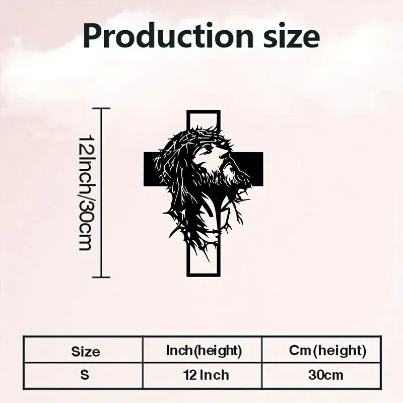 ✝️ Metal Cross Wall Decor💝