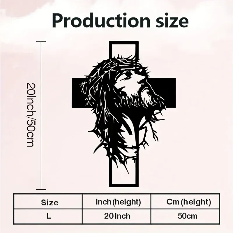 ✝️ Metal Cross Wall Decor💝