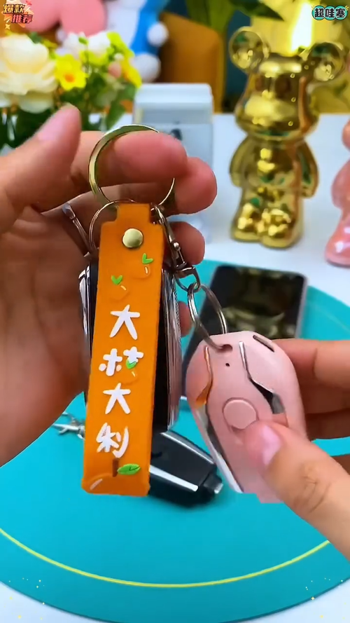 TYPE-C Portable Pocket Emergency Mini Charging Keychain Power Bank for USB Type-C and iPhone