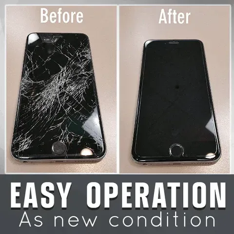 2 piece CRACKED GLASS REPAIR KIT