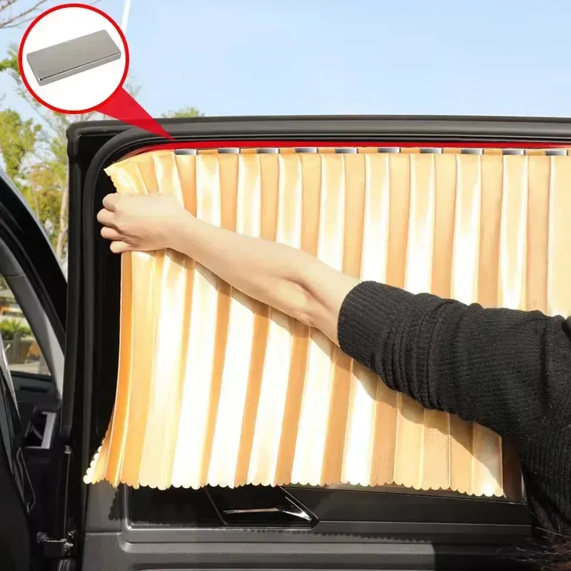 Magnetic Car Sun Shade Shield Side WindowCurtain Auto Uv Protection Sun Visor Blinds Cover