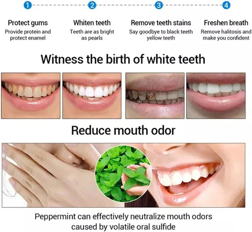 Whitening Toothpaste Collection | Deep Whitening, Stain Removal & Fresh Breath