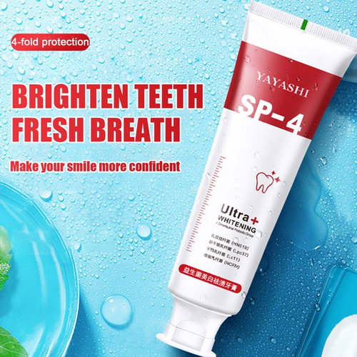 STYLE Sp-4 Probiotic Toothpaste Whitening, Yayashi Sp-4 Toothpaste, Yiliku Sp-4 Super Probiotic-4 Toothpaste, SP-4 Brightening Toothpaste Fresh Breath Toothpaste 120g (Whitening)