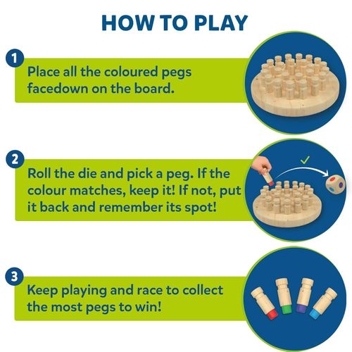 Wooden Memory Match Stick Chess