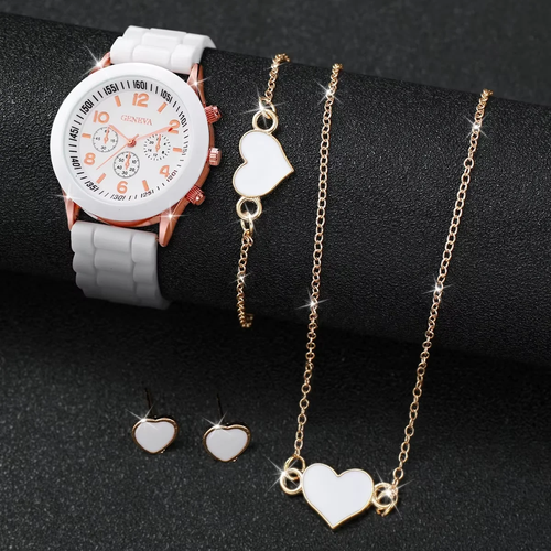 Lady's quartz watch  Jewelry set