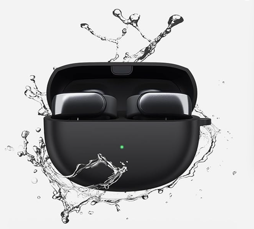 Black Tech Space Audio  In-Ear Bluetooth Headphones