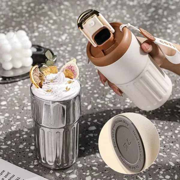 Coffee Thermos With Temperature Display Smart Cup