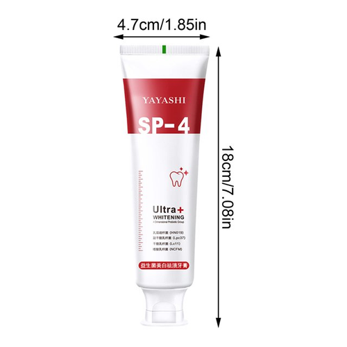 STYLE Sp-4 Probiotic Toothpaste Whitening, Yayashi Sp-4 Toothpaste, Yiliku Sp-4 Super Probiotic-4 Toothpaste, SP-4 Brightening Toothpaste Fresh Breath Toothpaste 120g (Whitening)