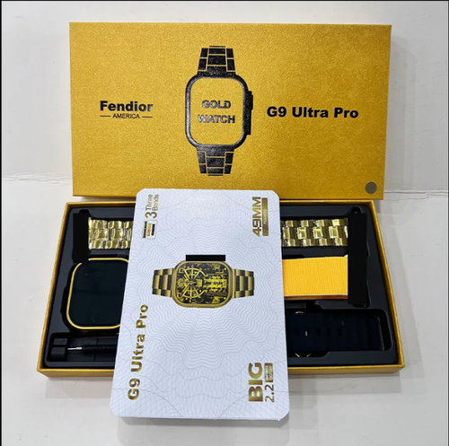 New Hot Sale Rich Gold G9 Ultra PRO Smart Watch Sports Monitoring Sleep Heart Rate Pressure Oxygen Ultra Smart Watch