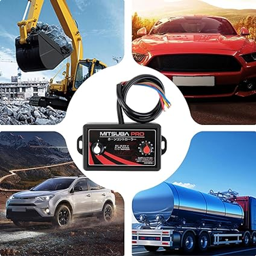 25 Tones Car Horn Control Box | 12-24V Horn Speaker Control Box,Waterproof Music Controller Snails, Sound Controller Unit For Car Motorcycle Boat