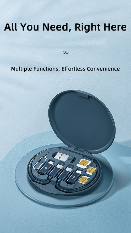 5-in-1 Data Cable Storage Box