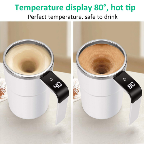 Coffee Mug Magnetic Stirring Cup Rechargeable Automatic Mixing Cup