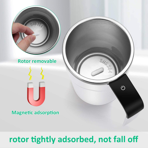 Coffee Mug Magnetic Stirring Cup Rechargeable Automatic Mixing Cup