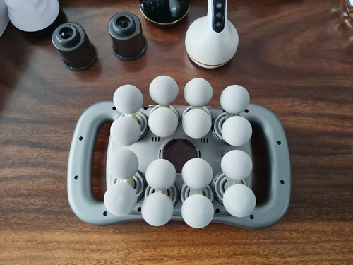 16-Head Roller Fascia Massager – Deep Muscle Relaxation Device