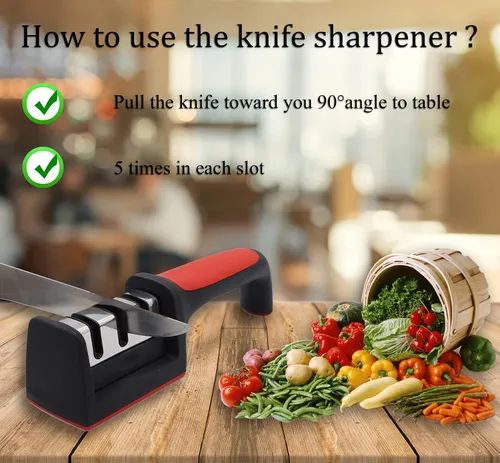 🎁Promotional 4-level knife sharpener, durable and wear-resistant🎁
