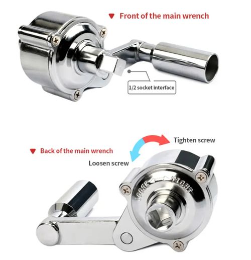 Car Torque Multiplier Wrench Labor Saving Spanner