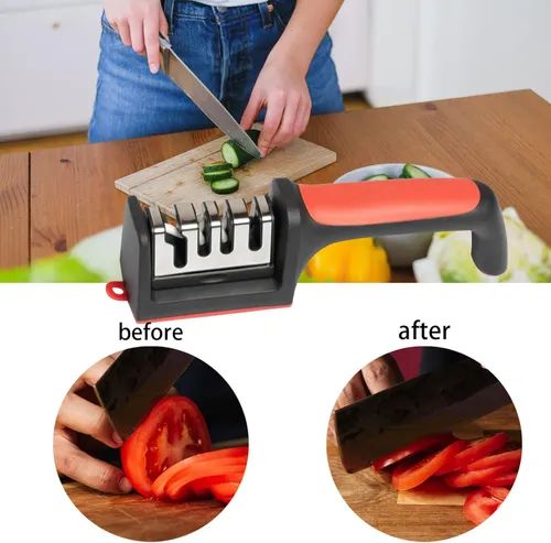 🎁Promotional 4-level knife sharpener, durable and wear-resistant🎁