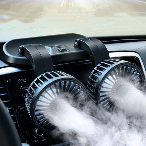 Double Cooling Car Fan