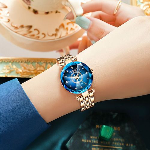 Ocean Star Women's Fashion Crystal Watch