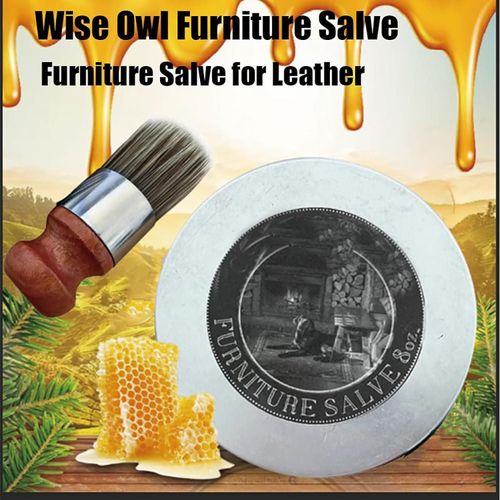 🔥Last Day Promotion 50% OFF - Wise Owl Furniture Salve & Brush