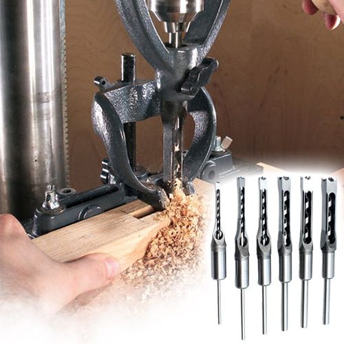 Woodworking Square Hole Drill Bits Kit