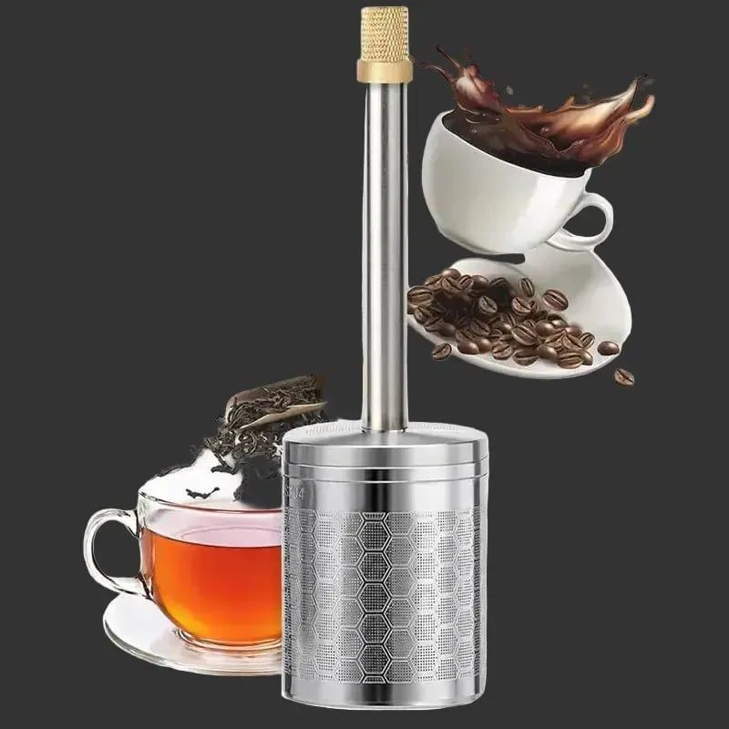 Eco-Friendly Reusable Stainless Steel Coffee & Tea Filter