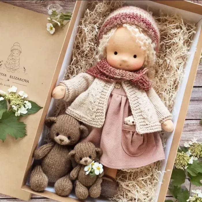 Handmade Waldorf Doll - Celine