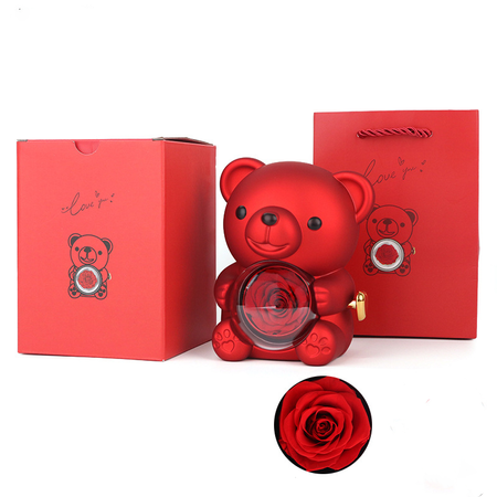 2026 Rose Bear Gift Box