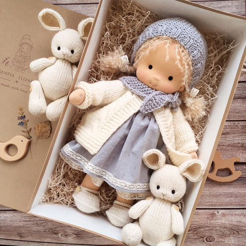 Handmade Waldorf Doll - Elena