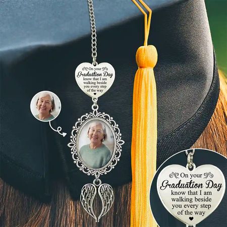 Custom Photo Graduation Walking Beside You Memorial