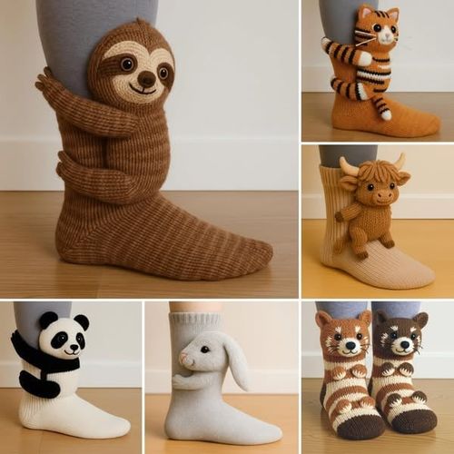 🔥HOT SALE 49% OFF🦥3D Animal Socks🧦