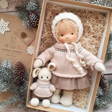 Handmade Waldorf Doll - Lillian