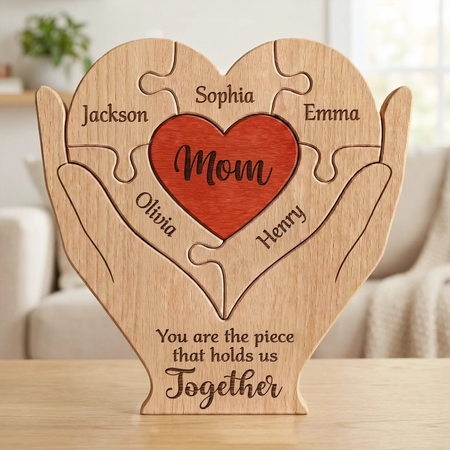 Custom Shaped Wooden Art Puzzle