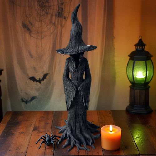 🧙‍♀️Hand-Painted Enchanting Witch Statue --20 IN✨Same as in the video ✨
