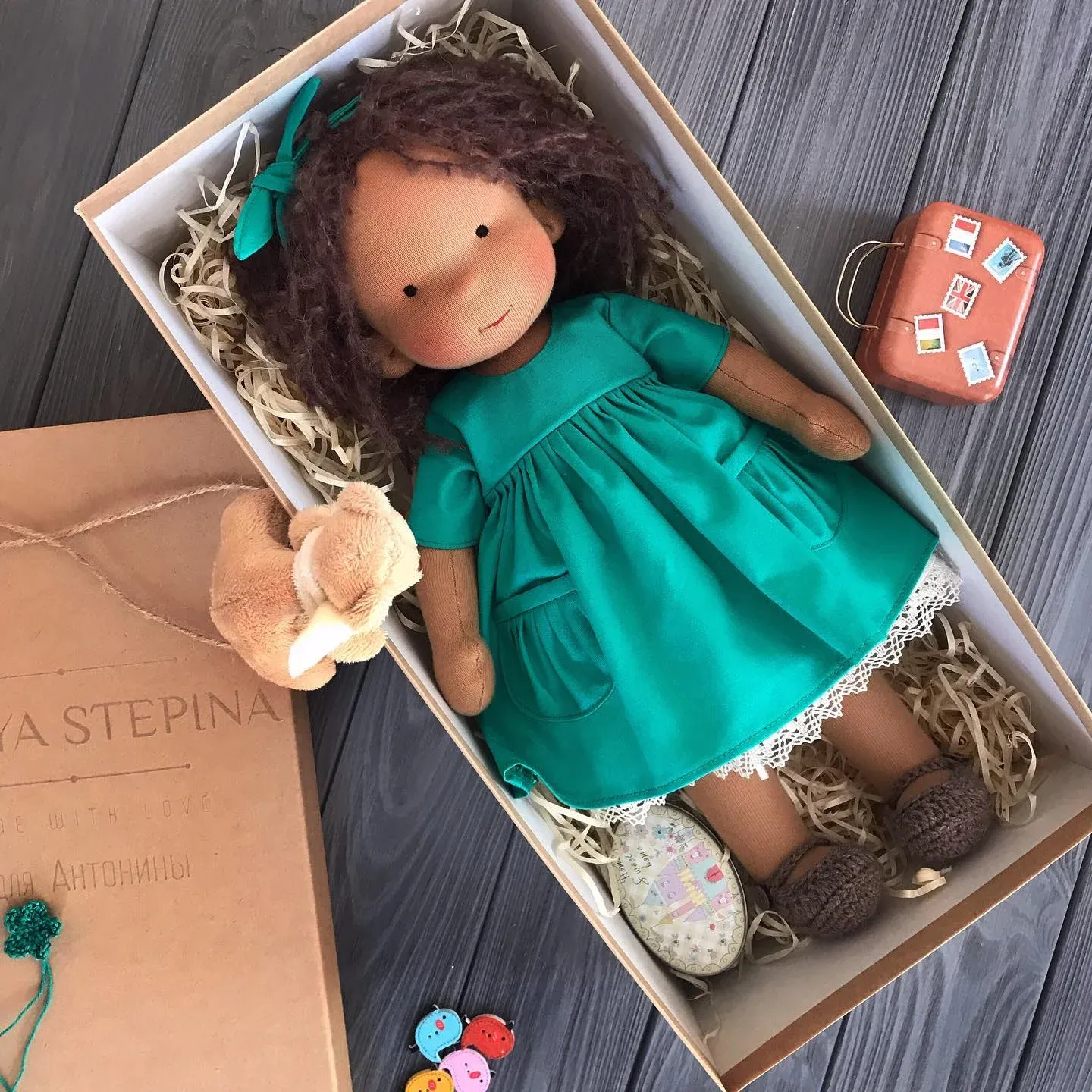 Handmade Waldorf Doll - Maria