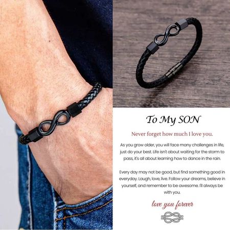 Mother And Son——Love You Forever Bracelet Gift Set
