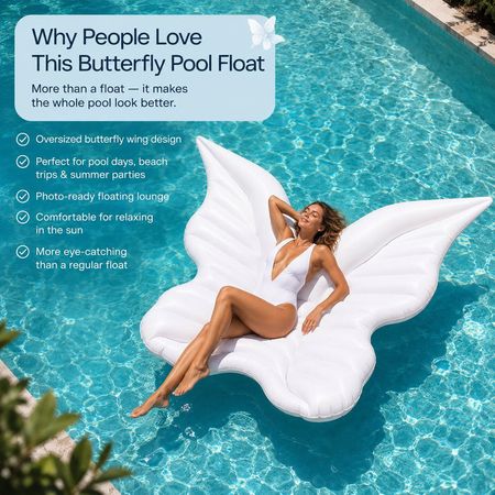🦋Butterfly Wing Pool Float
