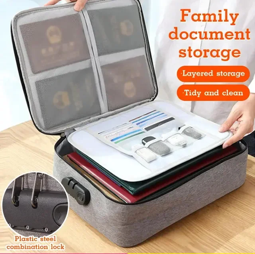 Document storage bag