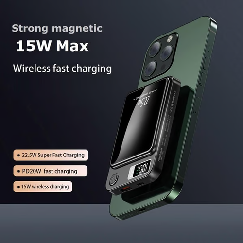 🔥Portable Magnetic Wireless Power Bank