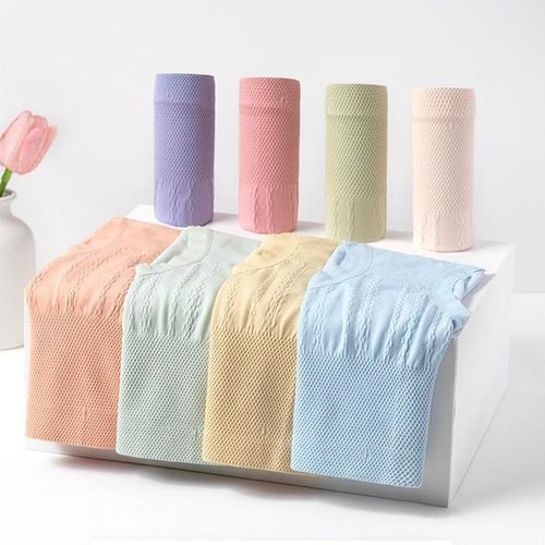 短裤7条装 Buy 1 Get 5 Women's High-Waisted Plus-Size Panties (Tummy Control & Butt Lifting)