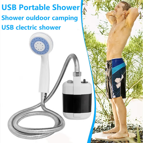 🚿 Stay Fresh Outdoors✨ Portable Camping Shower with Adjustable Flow – For Easy & Convenient Outdoor Cleaning!