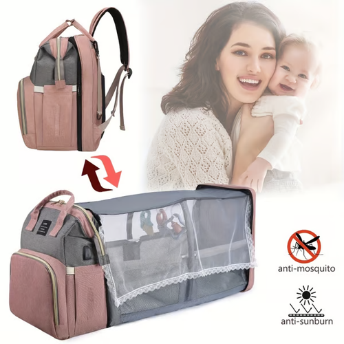 Mummy bag multi-functional crib backpack🧒
