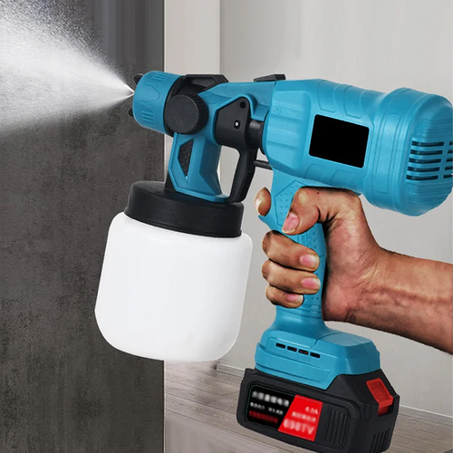 🔥Highly Recommended (Super Efficient)🔥Cordless Electric Paint Sprayer