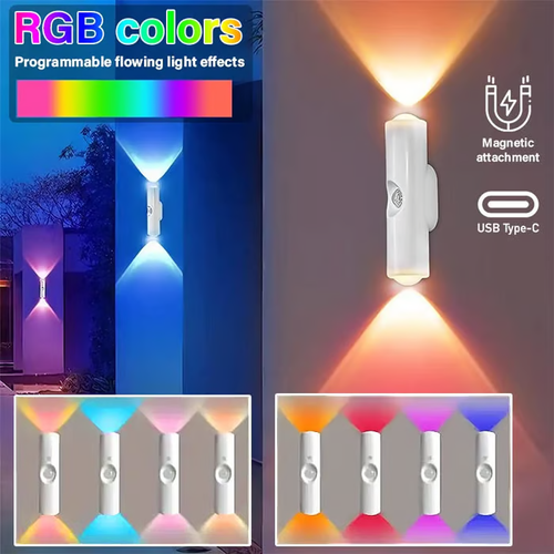 ⏳Rechargeable Smart LED Motion Sensor Ambient Light（4 pieces）